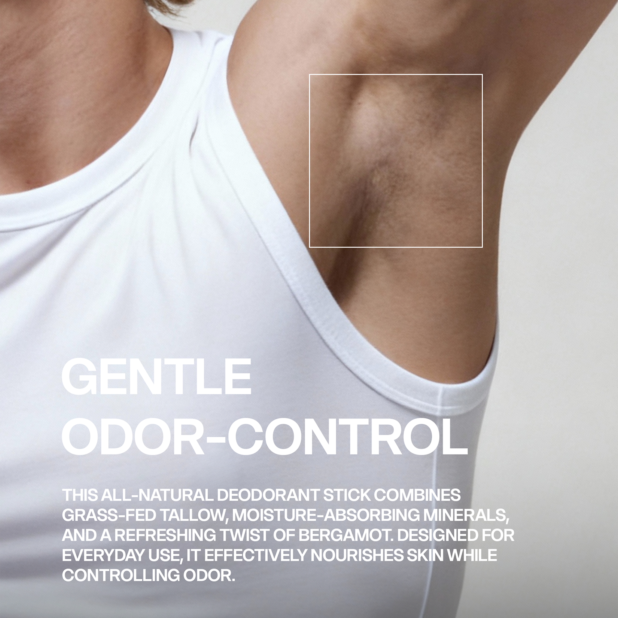 Natural Tallow Deodorant Stick